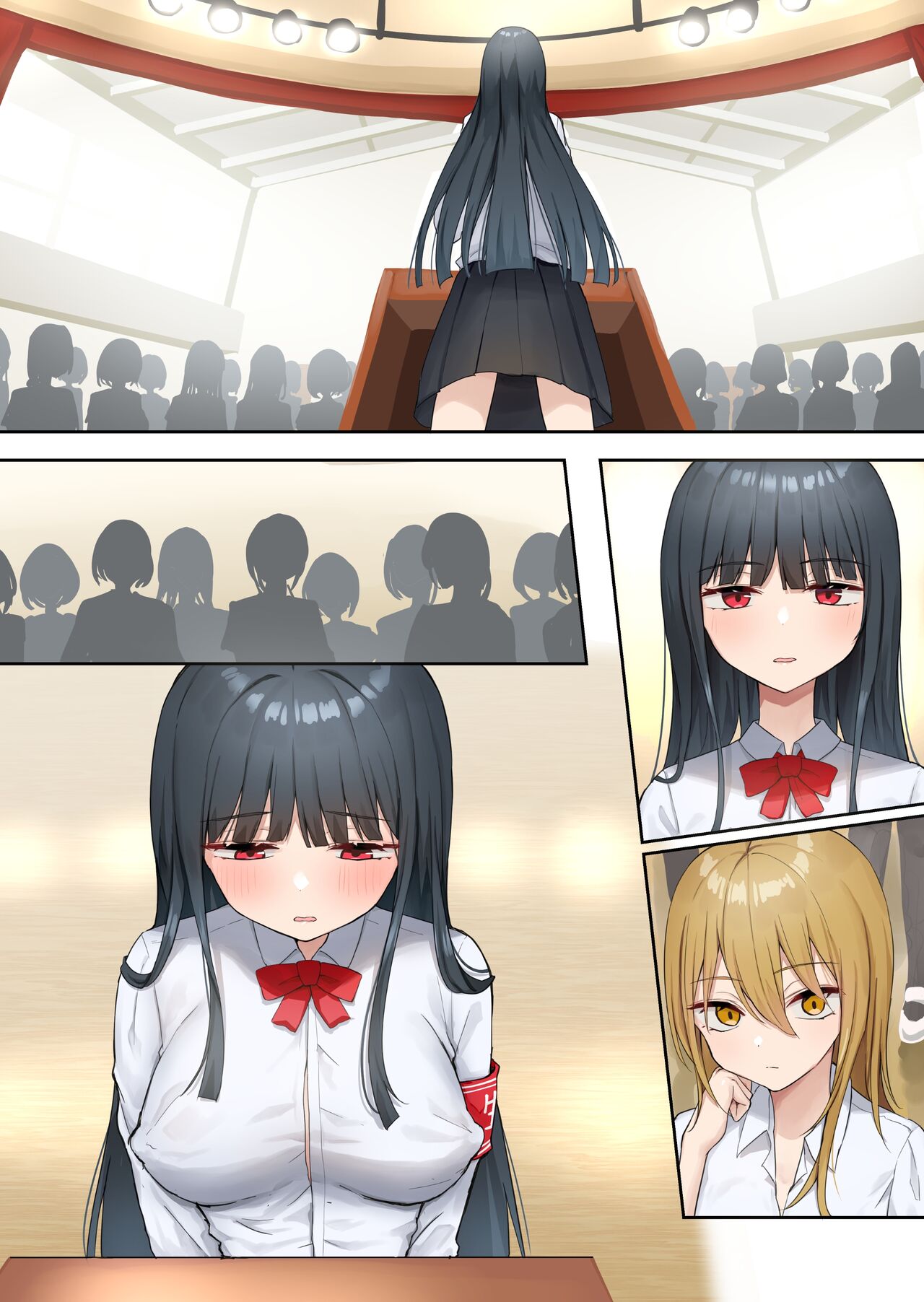 [Pirio Destruction (Piripun)] Ojou-sama Gakkyuu Iinchou ga Hinkon Gyaru o Okane de Wakaraseyou to Suru Yuri 2 [Chinese] [醫學院好難讀CMUMT43個人翻譯] 이미지 번호 78