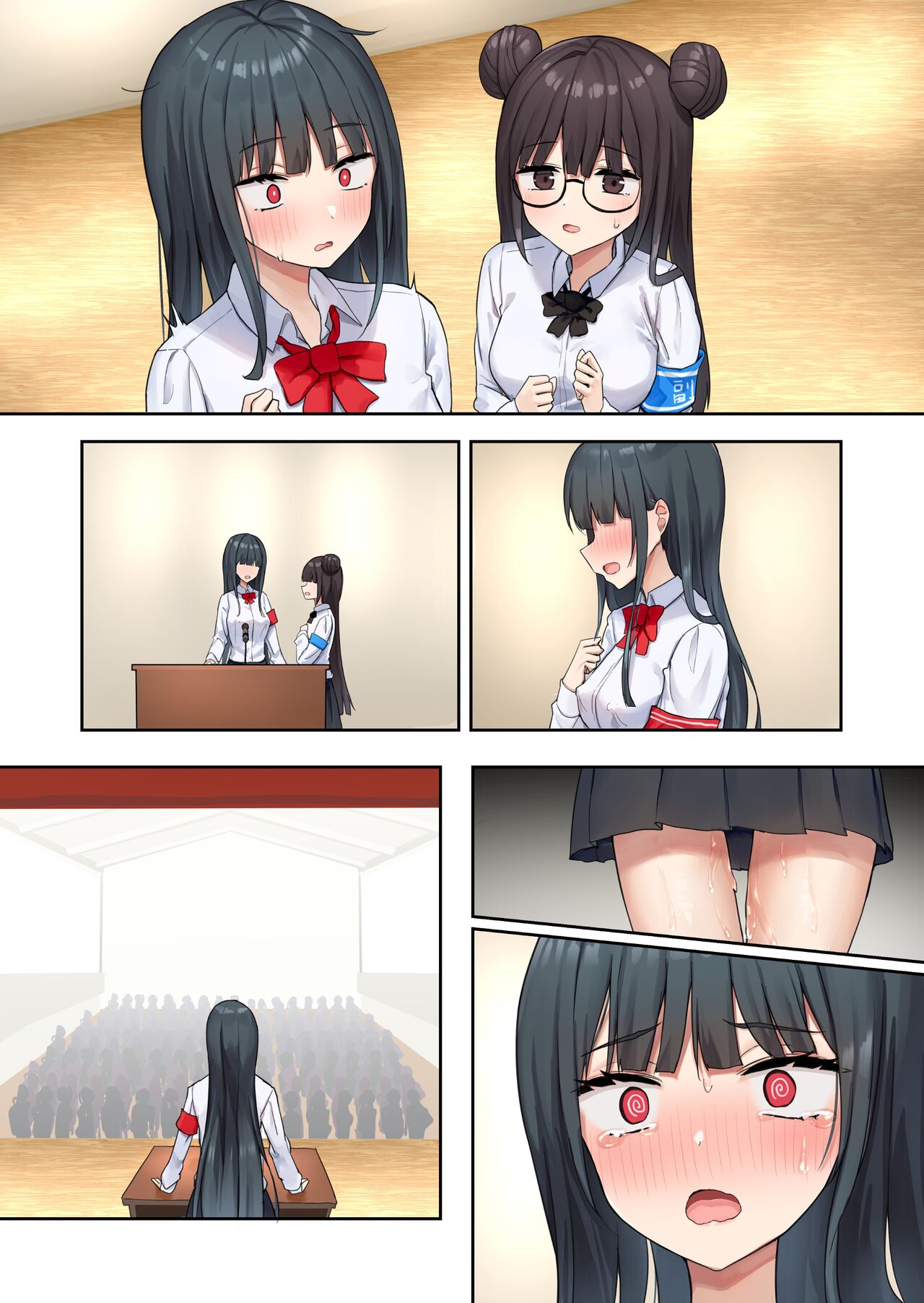 [Pirio Destruction (Piripun)] Ojou-sama Gakkyuu Iinchou ga Hinkon Gyaru o Okane de Wakaraseyou to Suru Yuri 2 [Chinese] [醫學院好難讀CMUMT43個人翻譯] 이미지 번호 82