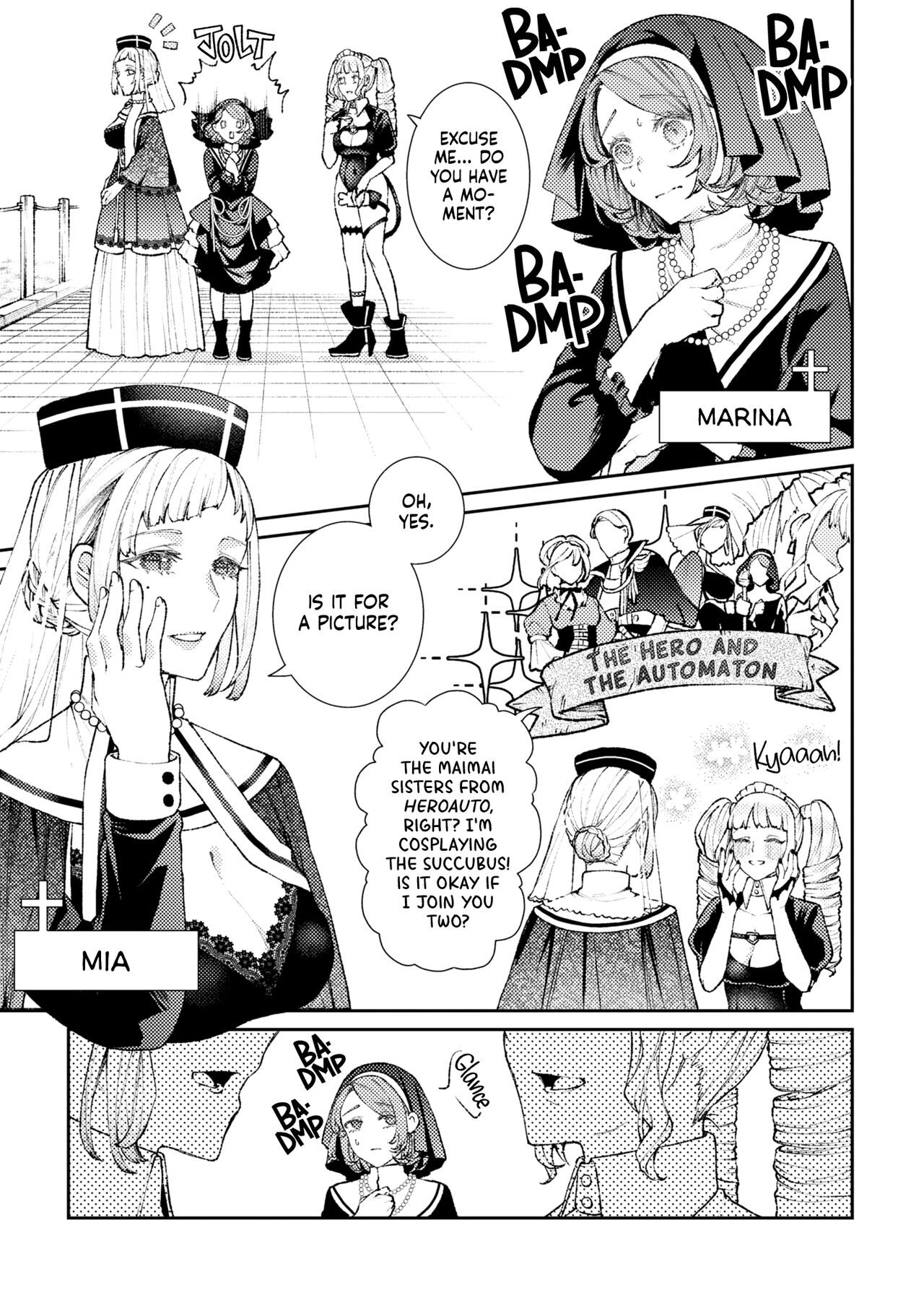 [Hino Arashi] Sister Shimai no Yoru no Koto | The Maimai Sisters' Night Affair (Cosplay Yuri Ecchi Anthology) [Noca Scans][English][Digital] 3eme image