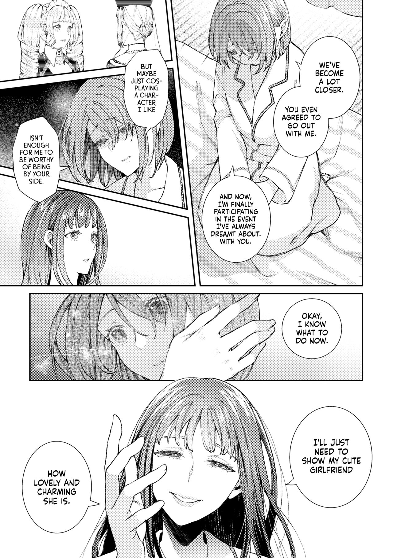 [Hino Arashi] Sister Shimai no Yoru no Koto | The Maimai Sisters' Night Affair (Cosplay Yuri Ecchi Anthology) [Noca Scans][English][Digital] 9eme image