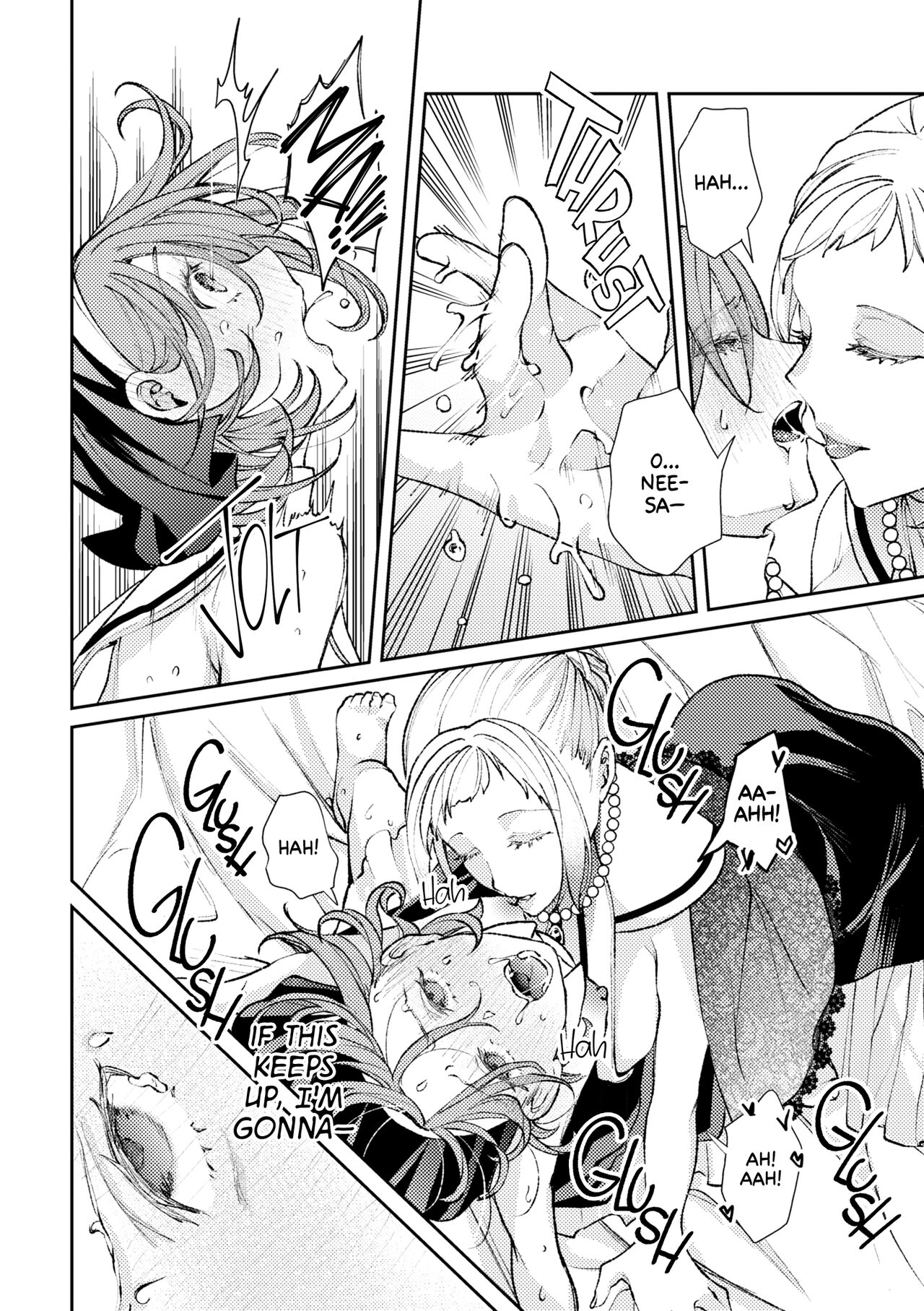 [Hino Arashi] Sister Shimai no Yoru no Koto | The Maimai Sisters' Night Affair (Cosplay Yuri Ecchi Anthology) [Noca Scans][English][Digital] 22eme image