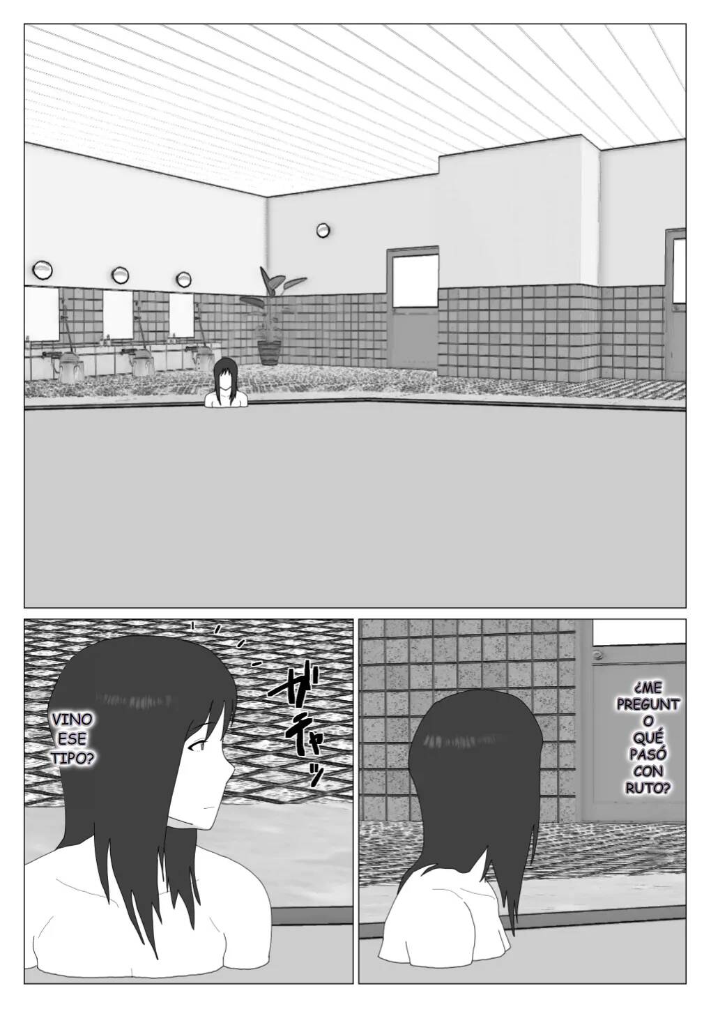 [Oroboy] Dakara Konyoku nante Iya da tte Ittan da 2 | Mamá y Los Baños Mixtos 2 [Spanish] image number 9