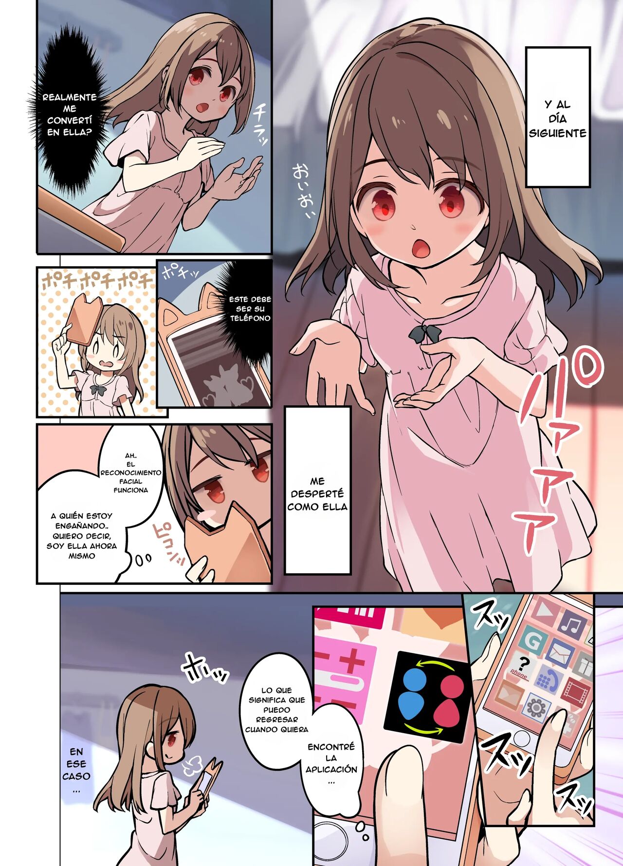 [TSF Mousou Chikusekijo (Minaduki Nanana, Siina Yuuki)] Jinsei Torikaekko Appli [Spanish] 이미지 번호 6