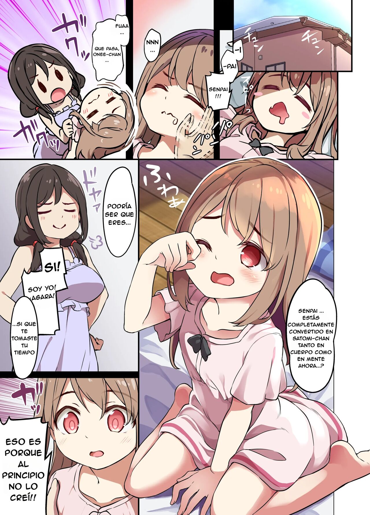[TSF Mousou Chikusekijo (Minaduki Nanana, Siina Yuuki)] Jinsei Torikaekko Appli [Spanish] 이미지 번호 21