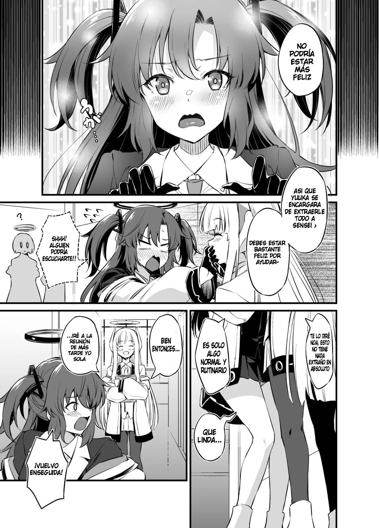 [AERODOG (inu)] Sensei! Shasei no Jikan desu yo | Sensei! It's Time for You to Cum! (Blue Archive) [Spanish] [Digital] 画像番号 6