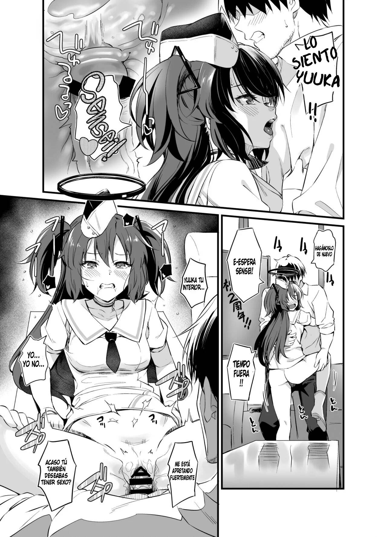 [AERODOG (inu)] Sensei! Shasei no Jikan desu yo | Sensei! It's Time for You to Cum! (Blue Archive) [Spanish] [Digital] 画像番号 22