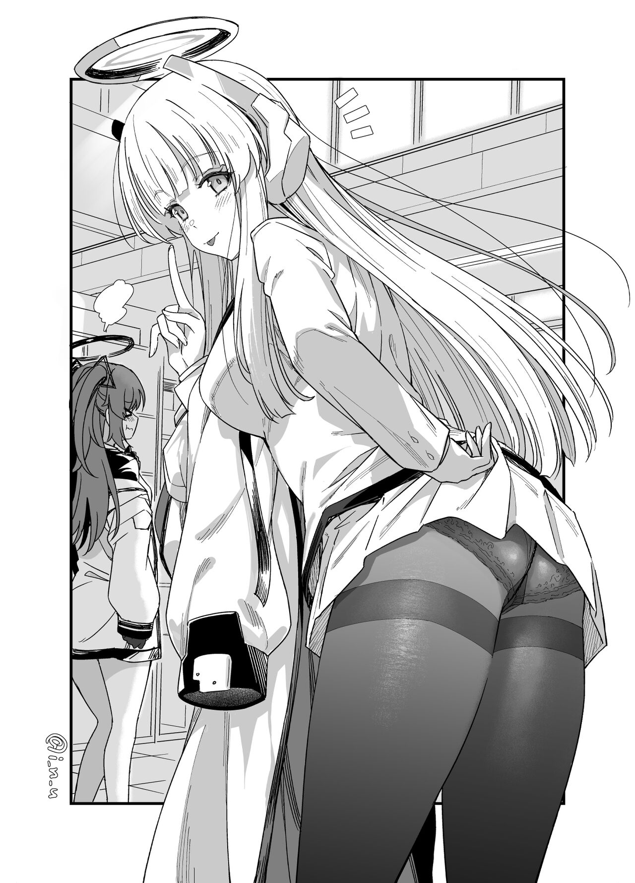 [AERODOG (inu)] Sensei! Shasei no Jikan desu yo | Sensei! It's Time for You to Cum! (Blue Archive) [Spanish] [Digital] 画像番号 32