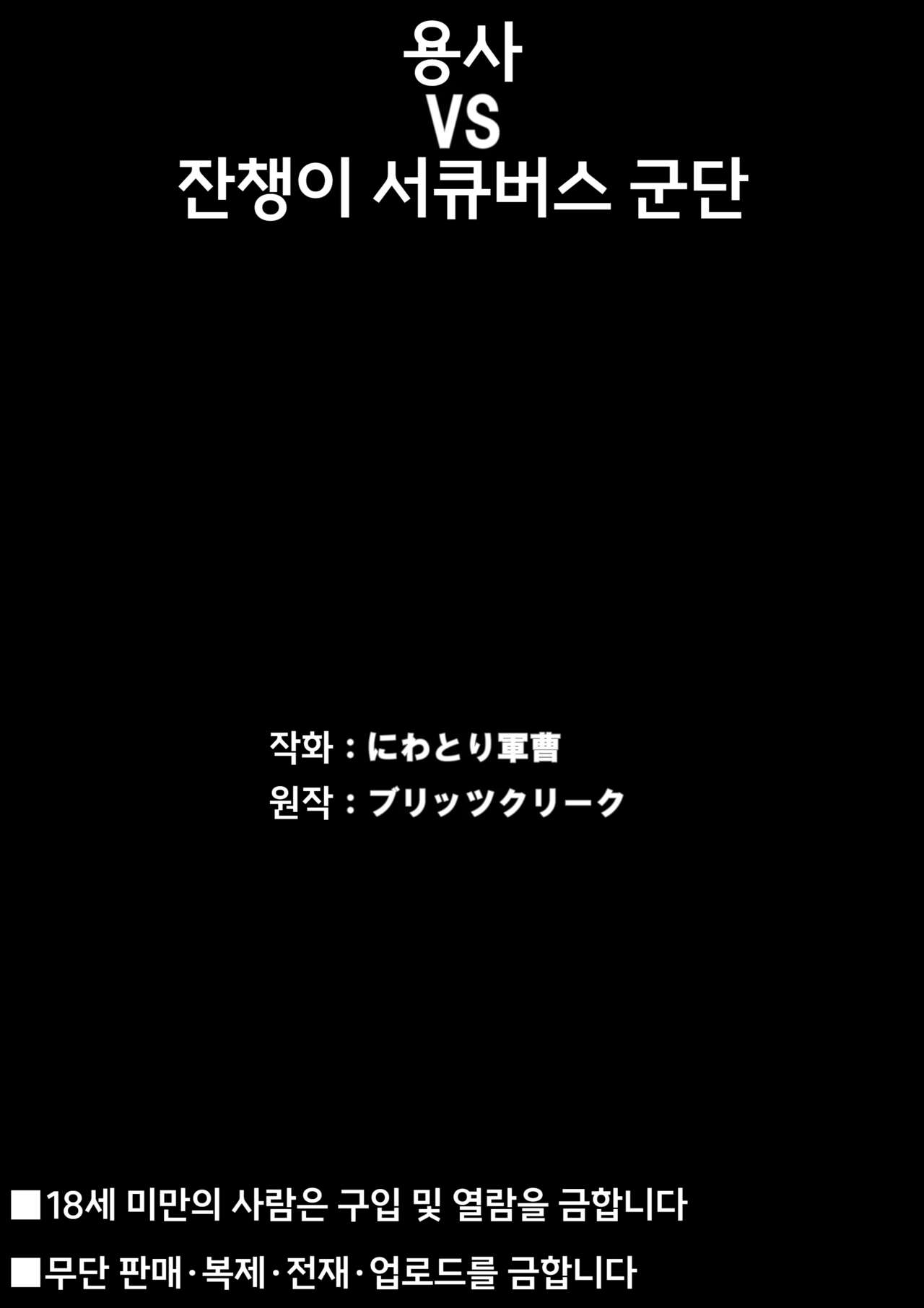 [Blitzkrieg (Niwatori Gunsou)] Yuusha VS Zako Succubus Gundan [korean] 画像番号 44