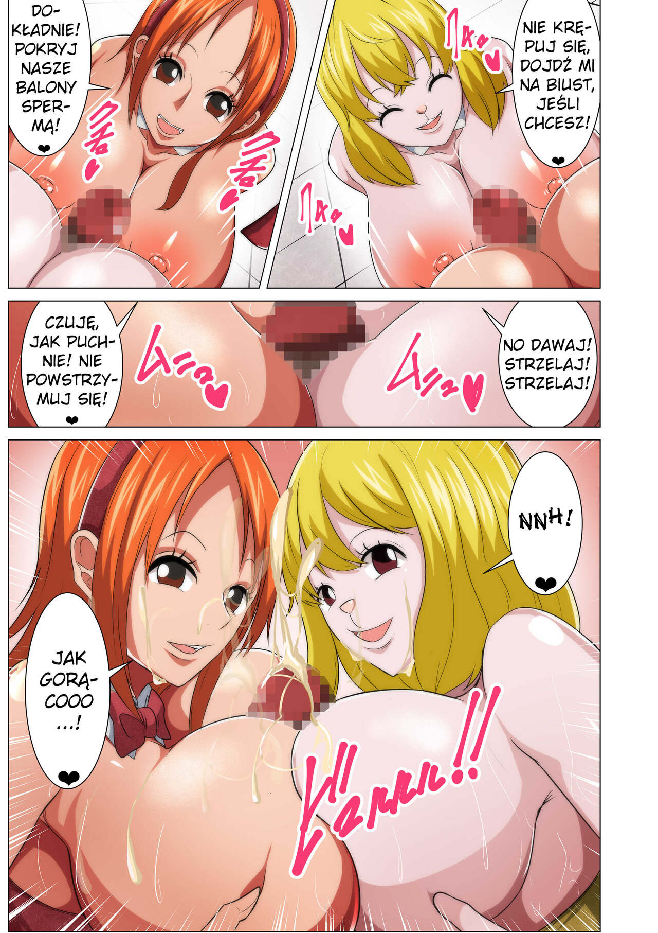 [Q Doujin] Bunny Service | Sesja Z Króliczkami (One Piece) [Polish] 이미지 번호 13
