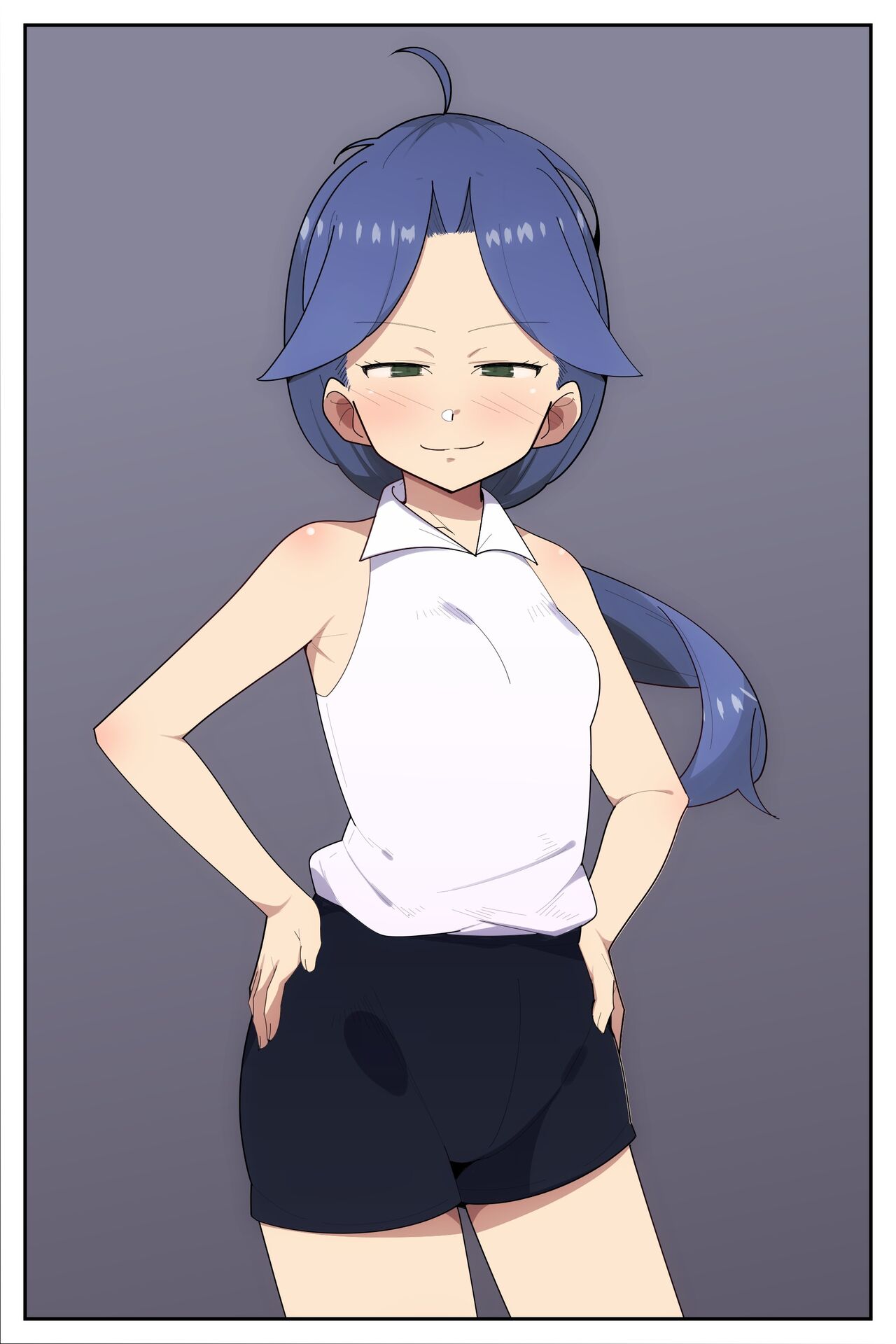 [Mobumomumomu] Cool-kei Lolibaba o Cli Zeme Choukyou | Cool-type LoliBBA Gets Clit Teasing Discipline [English] [Iulius] image number 8