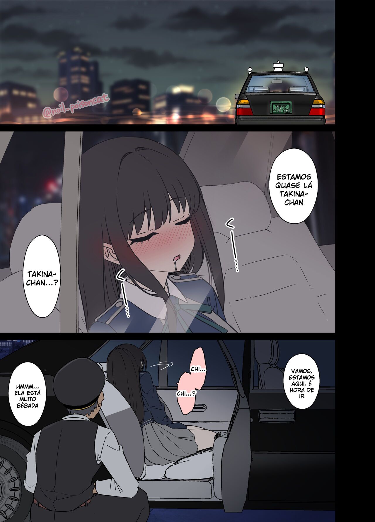 [Dokuneko Noil] Deisui shita Inoue Takina ni Warui Koto o suru Hanashi (Lycoris Recoil) [Português] [Legoshi] image number 3