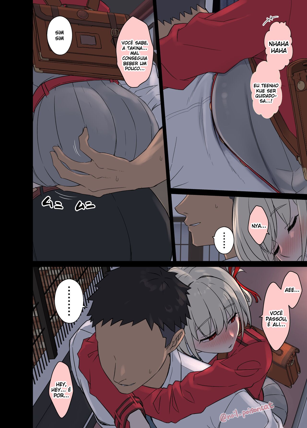 [Dokuneko Noil] Deisui shita Nishikigi Chisato ni Warui Koto o suru Hanashi (Lycoris Recoil) [Português] [Legoshi] imagen número 4