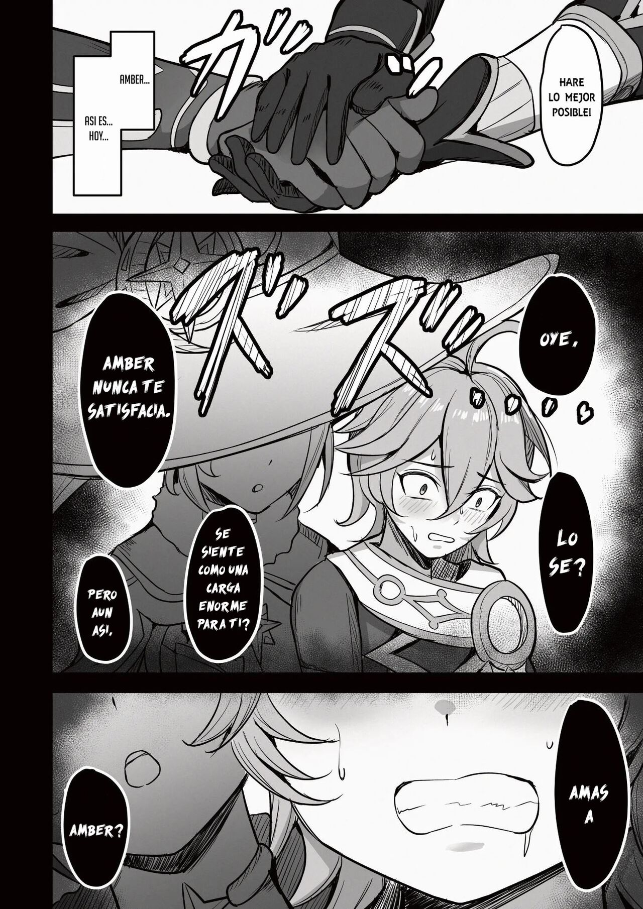 [Mumei Kibou (Nantoka)] Boku, Hontou wa Mona no Koto ga Suki nanda (Genshin Impact) [Spanish] [Digital] 图片编号 11