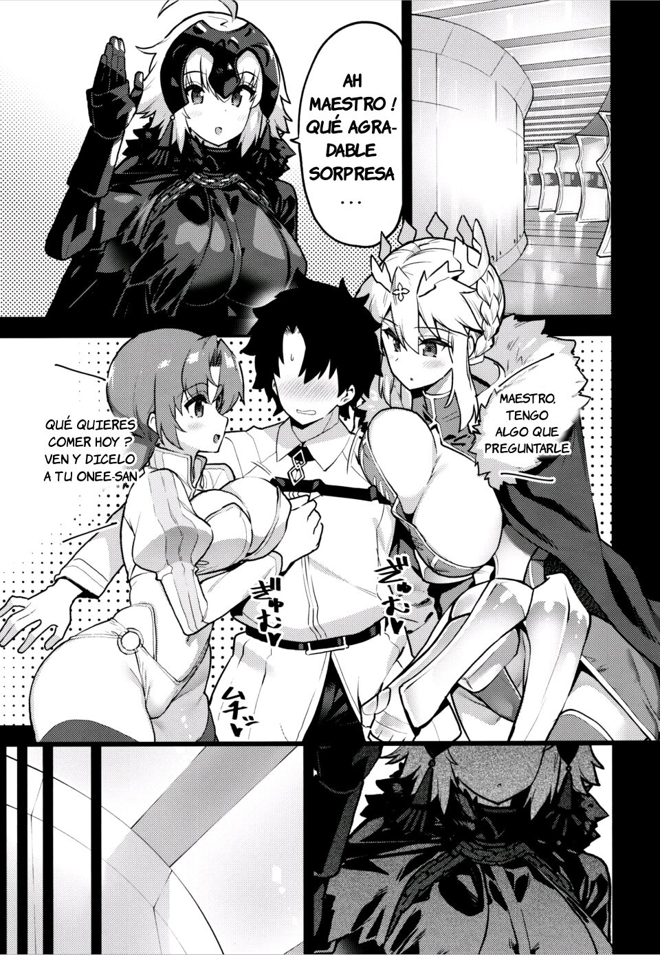 (C97) [Riku no Kotoutei (Shayo)] Suki Nandesho? Master wa, Kouiu no ga... | You Like This, Don't You, Master? This Sort Of Thing, I Mean... (Fate/Grand Order) [Spanish] 画像番号 2