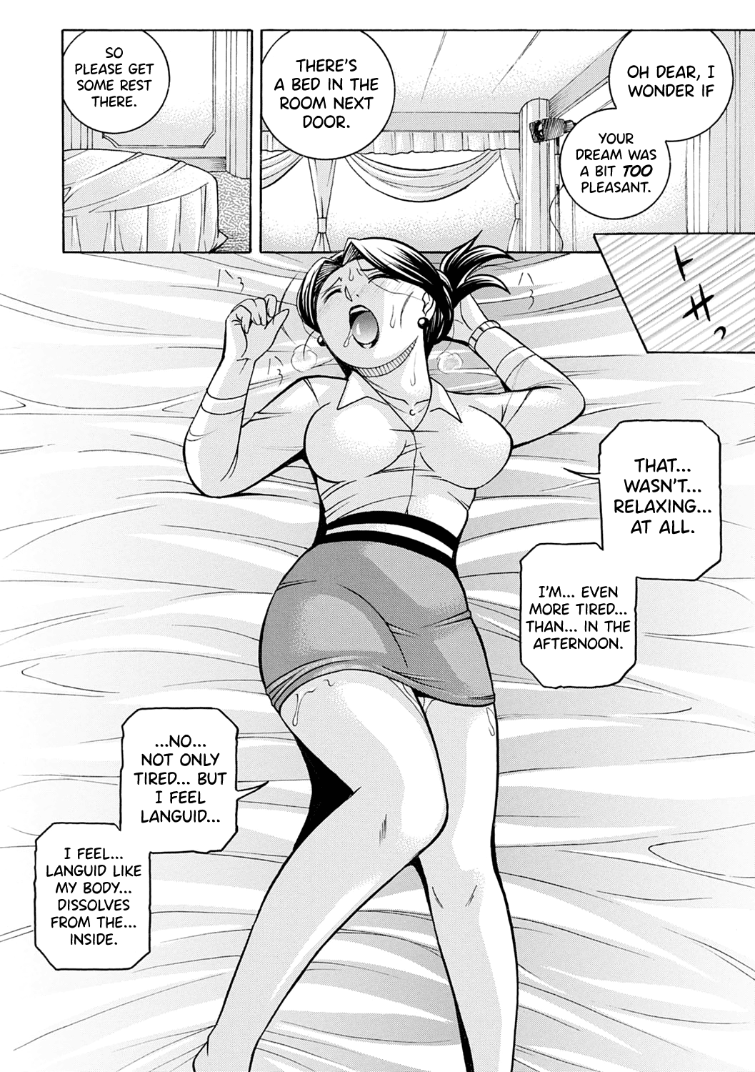 [Chuuka Naruto] Bijin Shachou Yuki ~Mitsuyaku no Nikusettai~ [English] [biribiri] [Digital] 47eme image