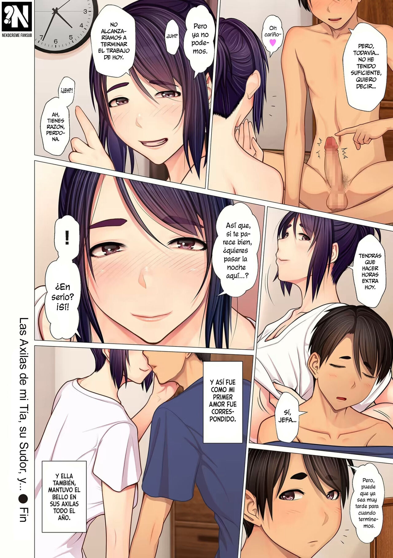 [Emori Uki] Oba-chan no Waki to Ase to etc... | Las Axilas de mi Tía, su Sudor y... (COMIC KURiBERON DUMA 2020-03 Vol. 19) [Spanish] [NekoCreme] 图片编号 24