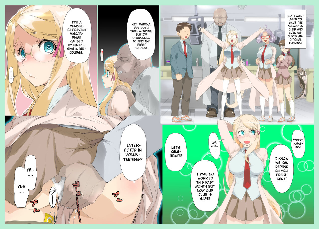 [Libido Kaikan] Martha, President of The Chemistry Club [English] [Gagak_Ireng] 36eme image