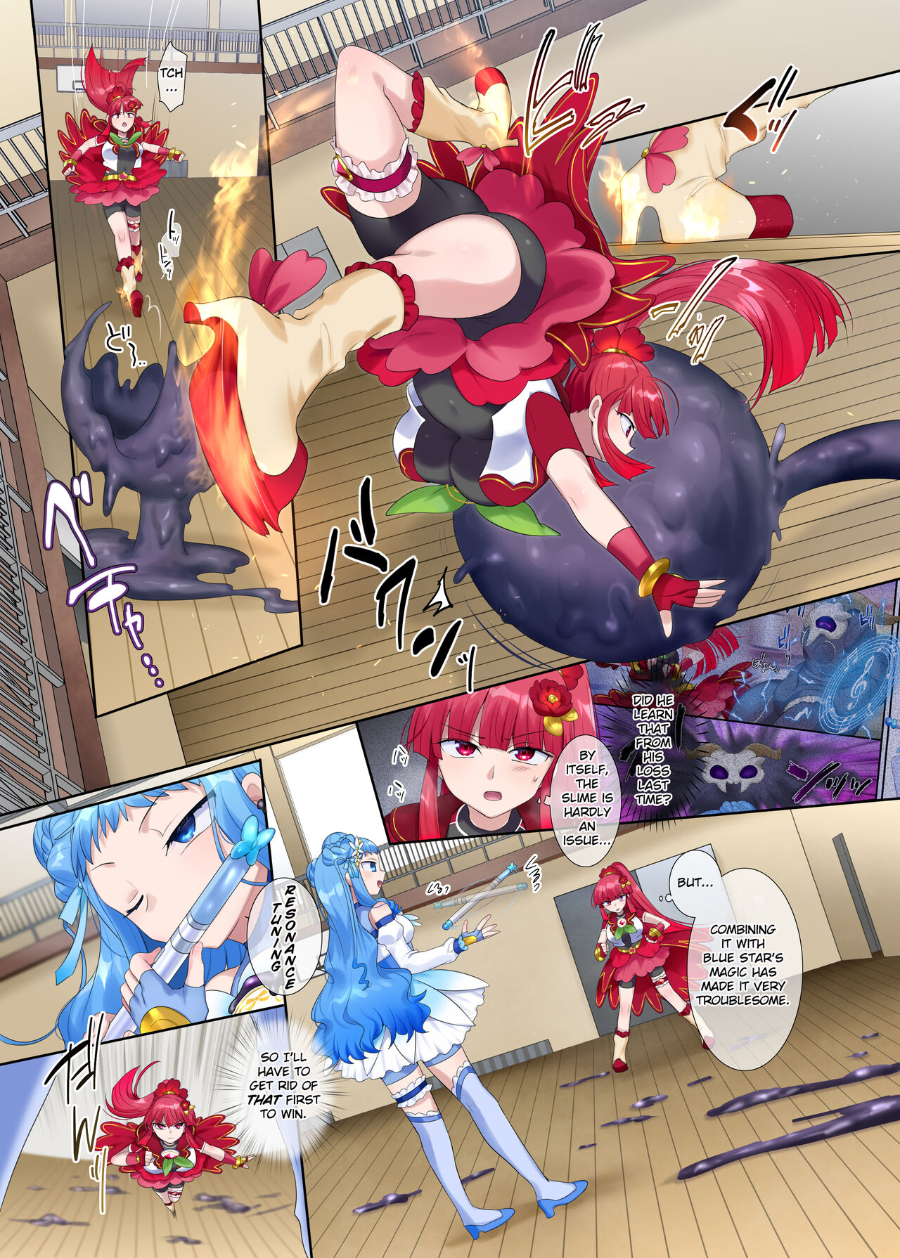 [Hairu Nukemichi (Arubento, Hiiragi Popura)] Mugen Seiki EX-Phantom season 2 ~Kokoro o Otosareru Hiiro no Mahou Shoujo~ [English] [TheFrogManScans] imagen número 32