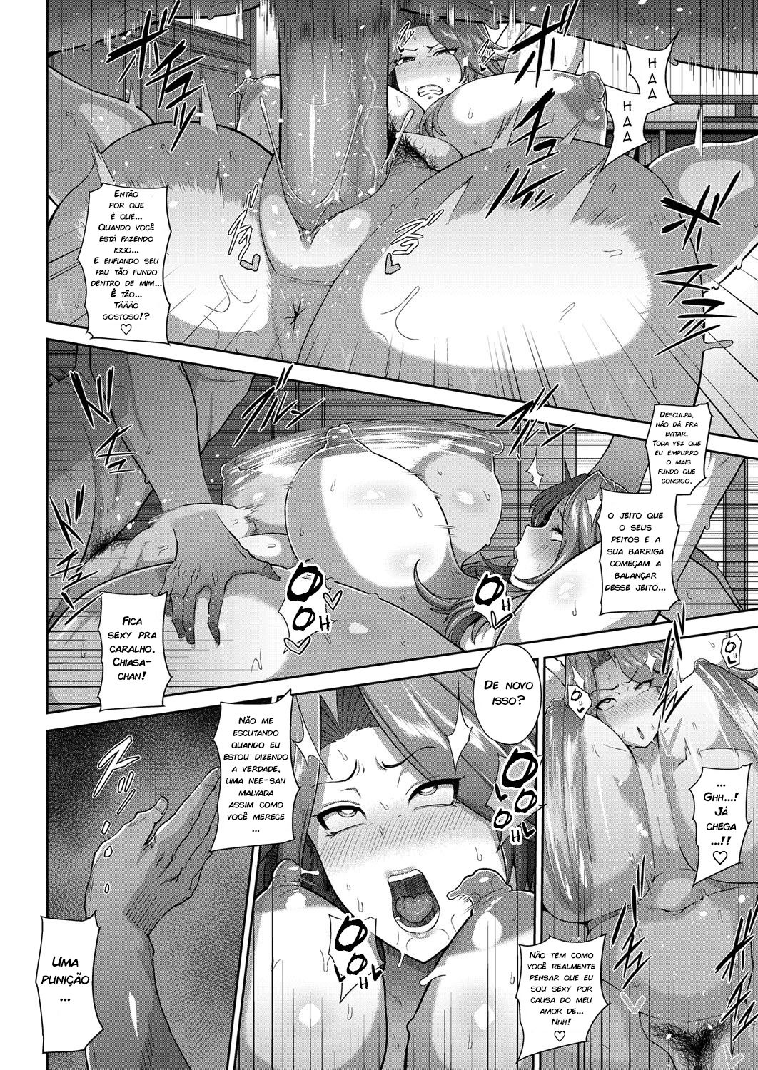 [Tawara Hiryuu] Toshiue Zukushi Jukushita Sanshimai 3 -Jukujo no Muttsuri Sukebe Niku- | As Três Irmãs Mais Velhas e Maduras da Porta ao Lado Cap. 03 (COMIC Grape Vol. 63) [Portuguese-BR] [zk3y] 画像番号 20