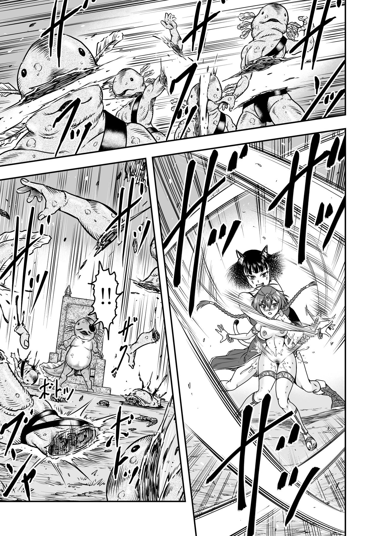 [Haracock no Manga Beya (Haracock)] Otokonoko Yuusha-kun Nyotaika kara  no  Mesuiki Sex de Densetsu no Houken o Te ni Irero!! 35eme image