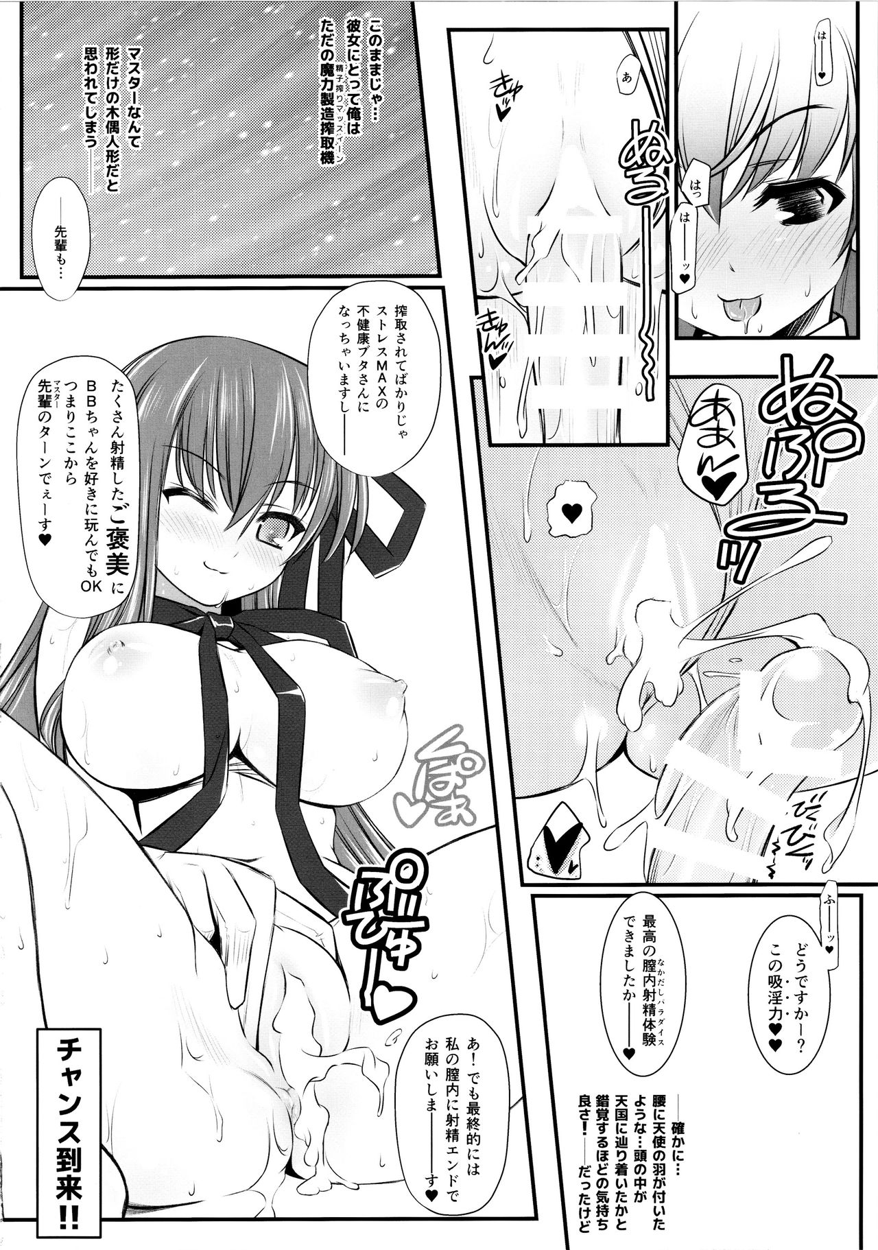 (C96) [Yakan Honpo (Inoue Tommy)] Queen [Kyuuin] BB-chan (Fate/Grand Order) 画像番号 12