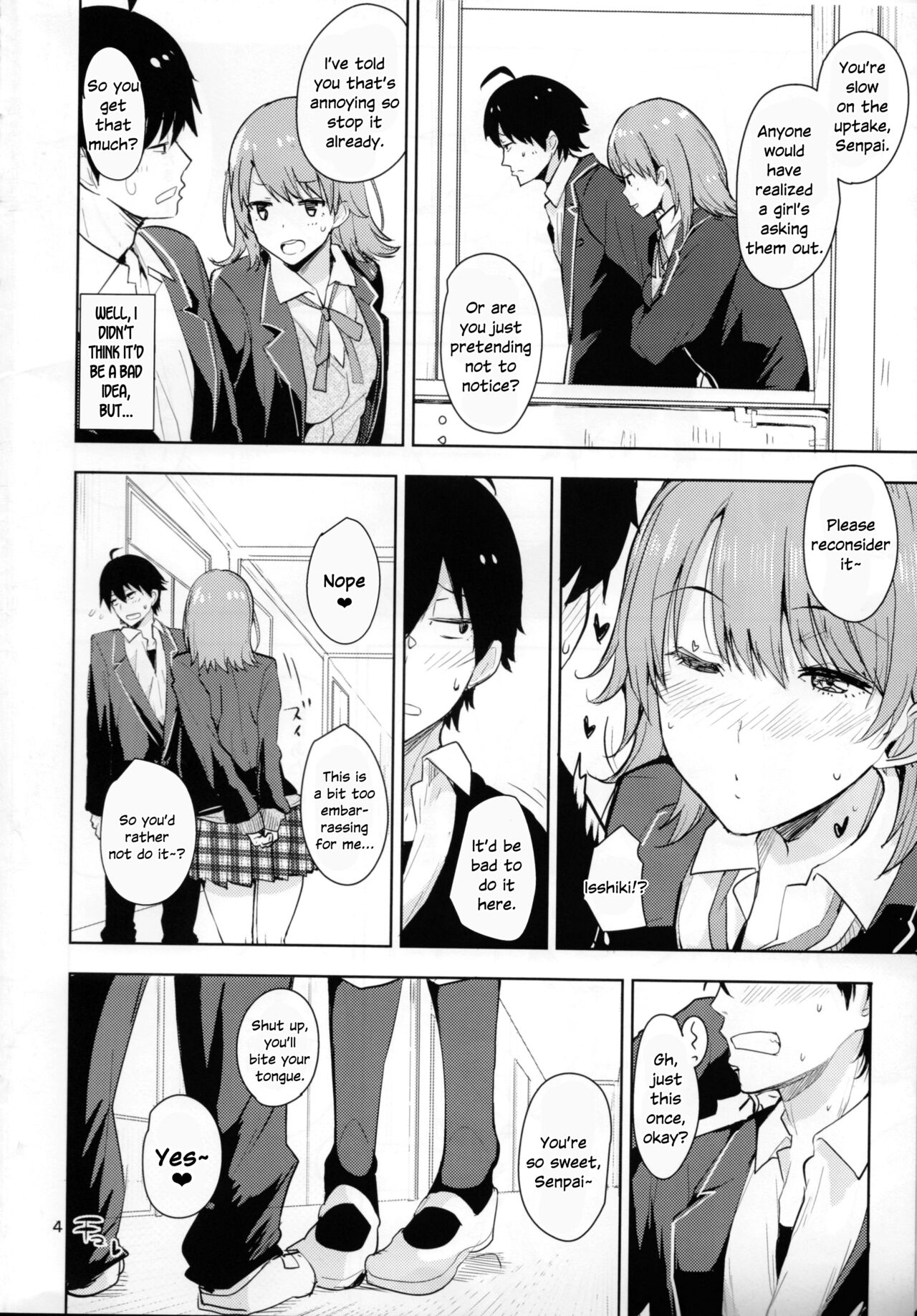 (C88) [AMAYADORI+ (Harenochiame)] Irohas ga Azatoi Hon (Yahari Ore no Seishun Love Come wa Machigatteiru.) [English] [SDTLs] numero di immagine  3