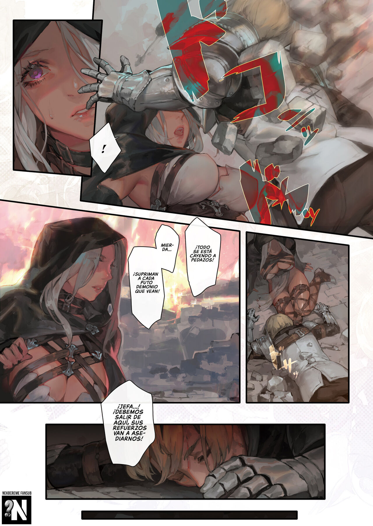 [Aoin no Junreibi (Aoin)] Nozomu Fukujuu Nozomanu Shihai | El Deseo de la Sumisa de ser Dominada [Spanish] [NekoCreme] [Digital] image number 8