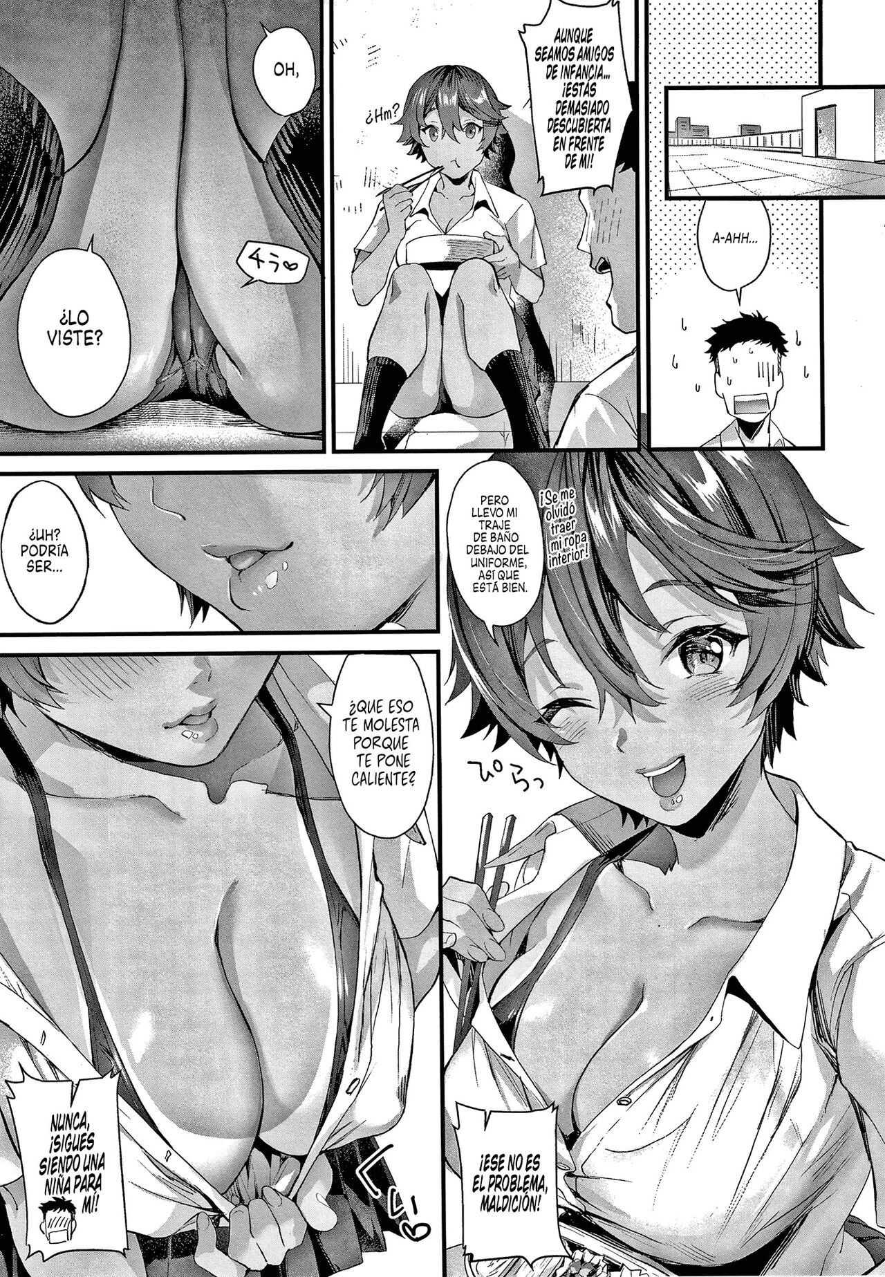 [sage joh] Kyou Ei Rabaa | Apasionado Equipo de Natacion (Gotsugou Kanojo) [Spanish] [NekoCreme] image number 3