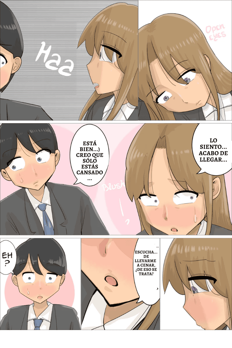 [Penchapen] Enkyori Renai Chuu ni Dokushin Oba-san o Ninshin Sasete Shimatta. | En Una Relación a Distancia Dejé Embarazada a Mi Jefa Soltera [Spanish] image number 6