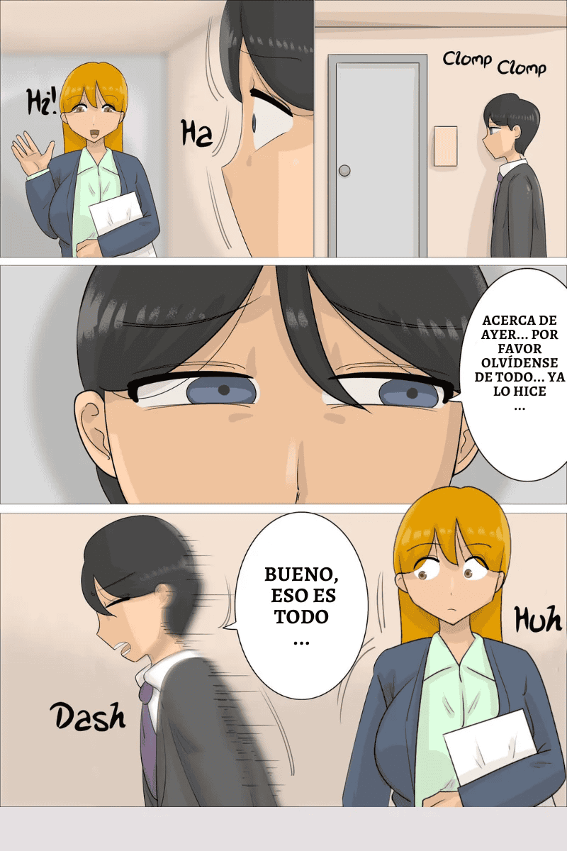 [Penchapen] Enkyori Renai Chuu ni Dokushin Oba-san o Ninshin Sasete Shimatta. | En Una Relación a Distancia Dejé Embarazada a Mi Jefa Soltera [Spanish] image number 26