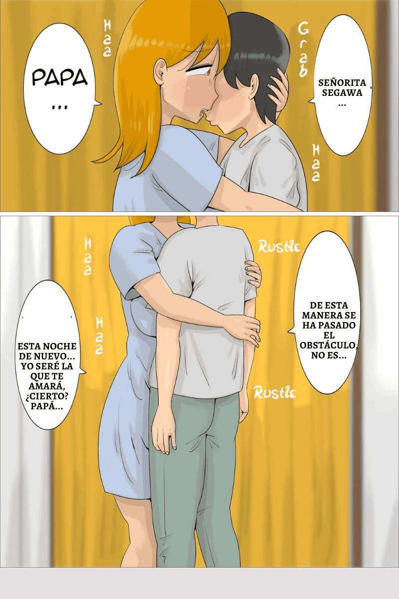 [Penchapen] Enkyori Renai Chuu ni Dokushin Oba-san o Ninshin Sasete Shimatta. | En Una Relación a Distancia Dejé Embarazada a Mi Jefa Soltera [Spanish] image number 40
