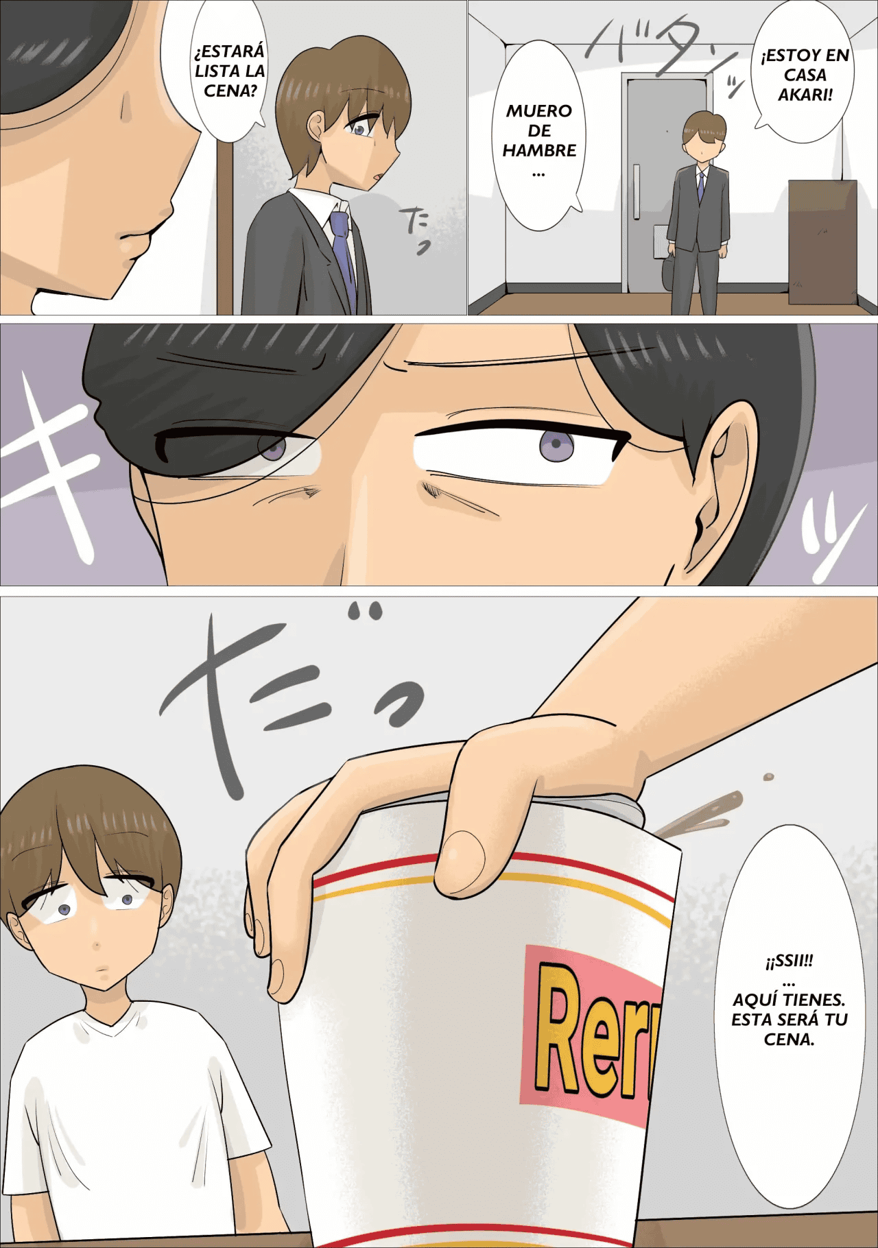 [Penchapen] Dakedo Karadaha Ero i Jukuonnani Netorareta Kareshi | Mi Novio Fue Seducido Por Una Mujer Mayor Poco Atractiva, Pero Con Un Cuerpo Sexy [Spanish] [Xavito] image number 3