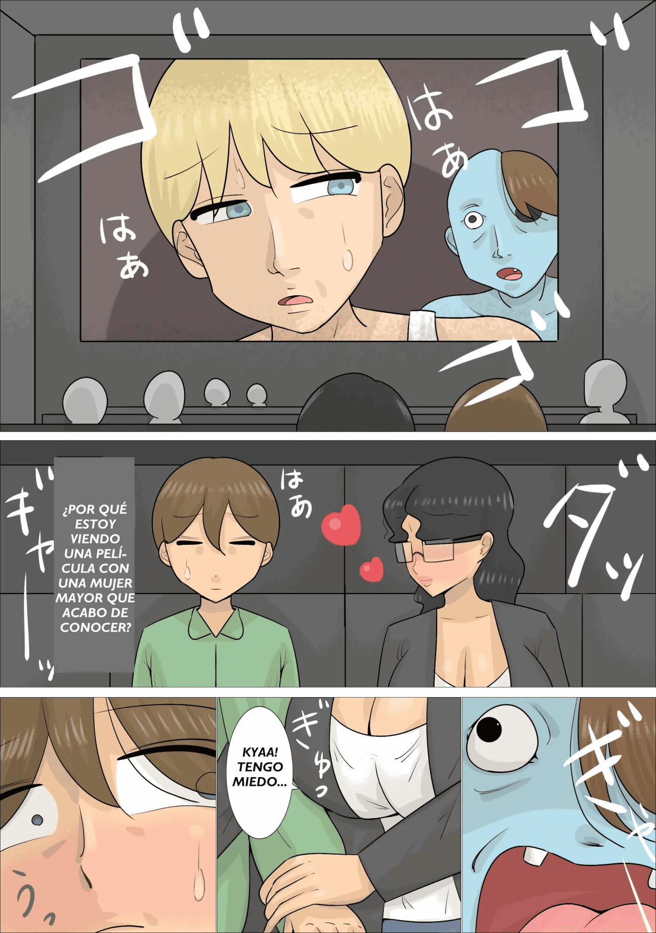 [Penchapen] Dakedo Karadaha Ero i Jukuonnani Netorareta Kareshi | Mi Novio Fue Seducido Por Una Mujer Mayor Poco Atractiva, Pero Con Un Cuerpo Sexy [Spanish] [Xavito] image number 10