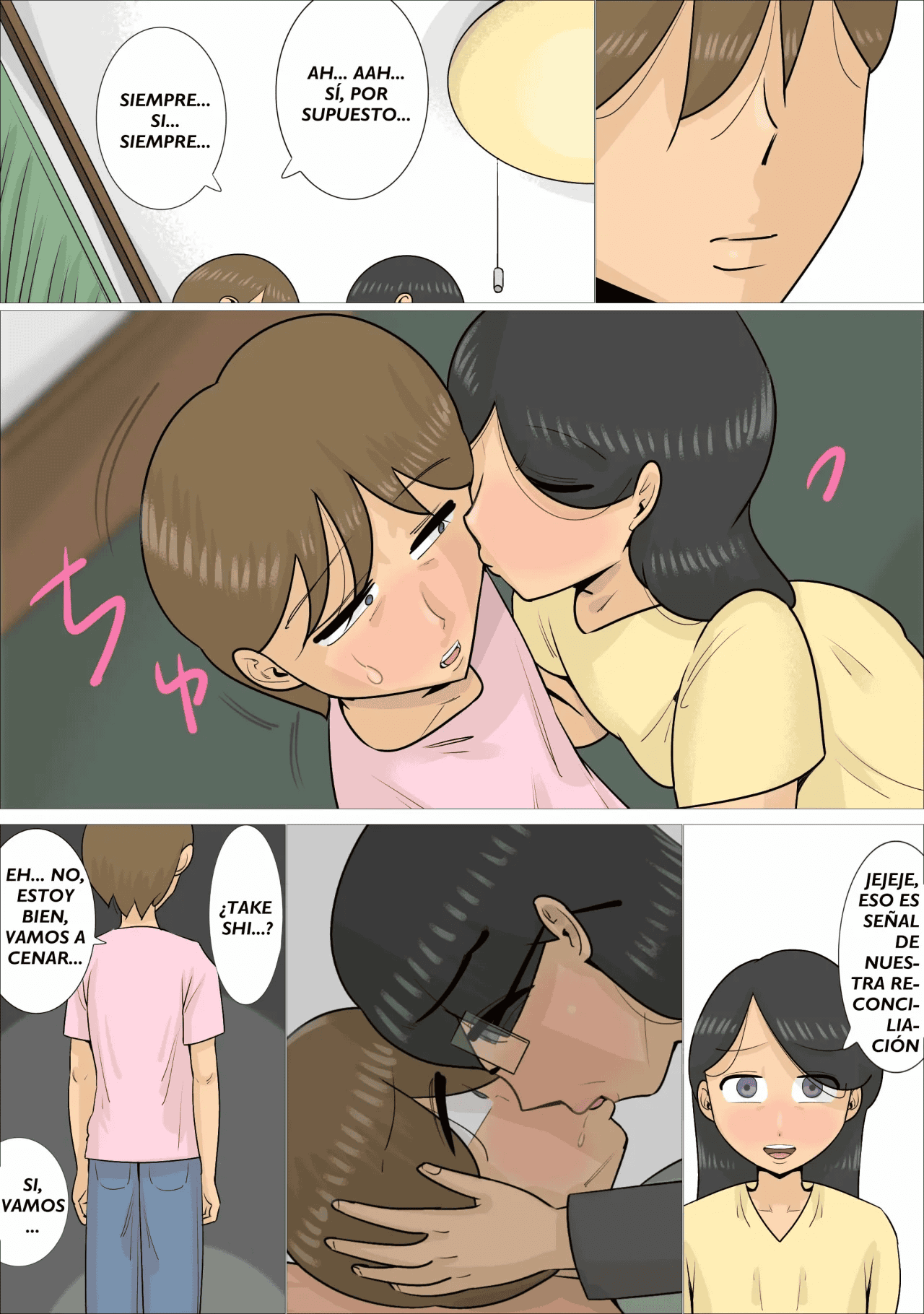 [Penchapen] Dakedo Karadaha Ero i Jukuonnani Netorareta Kareshi | Mi Novio Fue Seducido Por Una Mujer Mayor Poco Atractiva, Pero Con Un Cuerpo Sexy [Spanish] [Xavito] image number 34