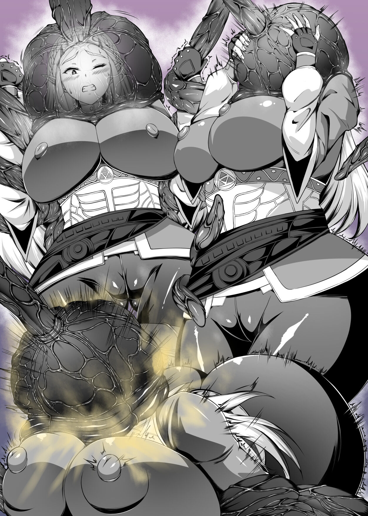 [Itomaru AA] Hime no Shokushu Ketsu Acme (The Legend of Zelda: Breath of the Wild) [Chinese] [笑笑个人汉化] imagen número 7