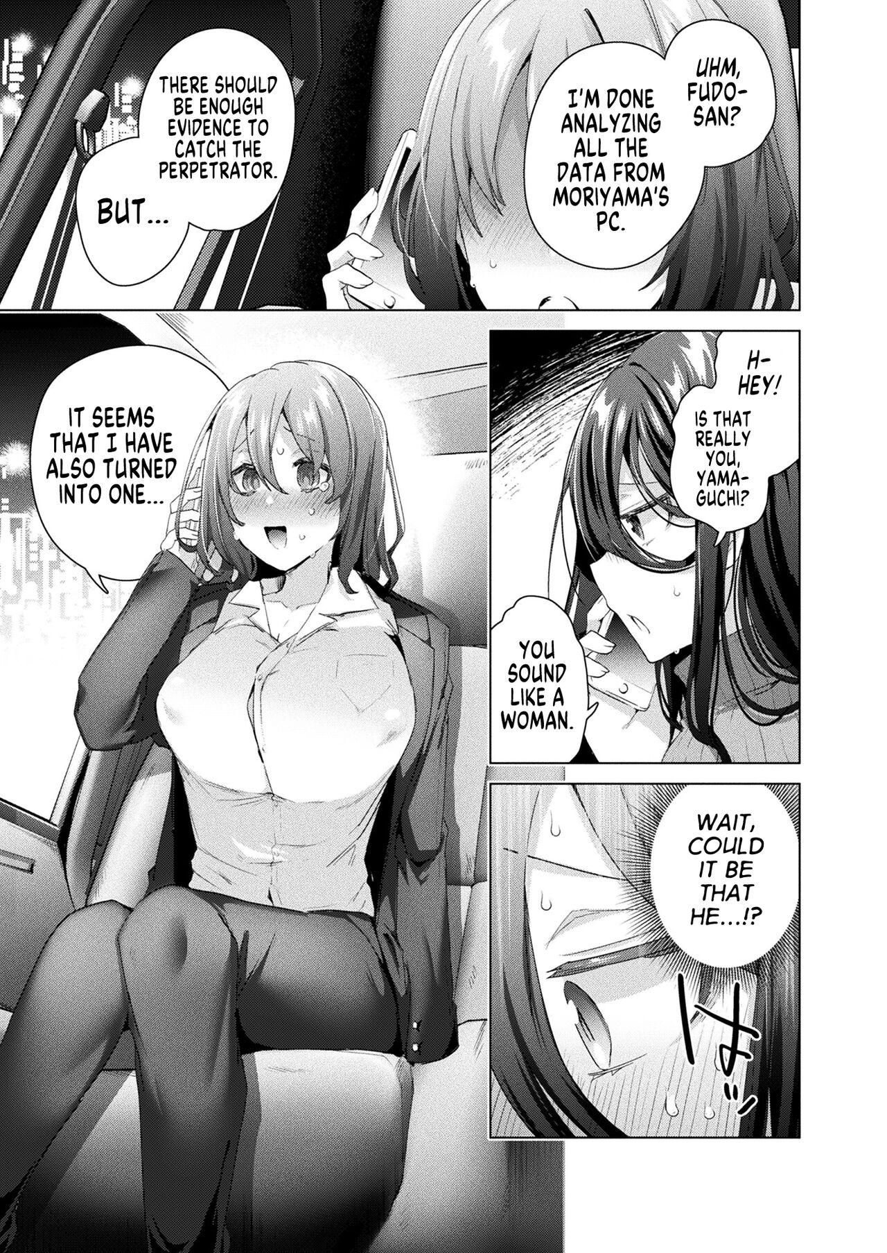 [Ebina Ebi] TS President Ch. 3 (COMIC Unreal 2023-04 Vol.102) [English] [GTF] [Digital] 画像番号 19