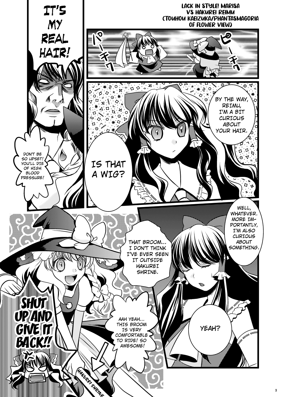 [Hanamo Oukoku (Hanamo Daiou)] Marisa Ussausa (Touhou Project) [English] [Kuraudo] [Digital] 图片编号 2