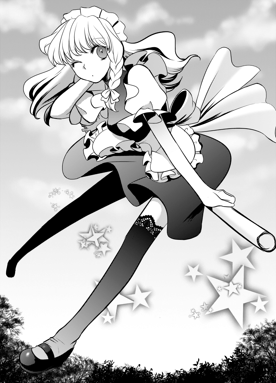 [Hanamo Oukoku (Hanamo Daiou)] Marisa Ussausa (Touhou Project) [English] [Kuraudo] [Digital] 图片编号 12