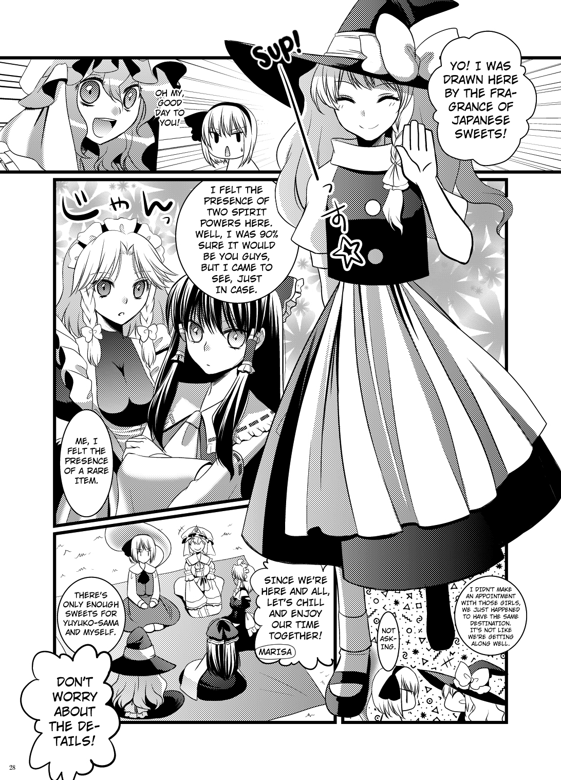 [Hanamo Oukoku (Hanamo Daiou)] Marisa Ussausa (Touhou Project) [English] [Kuraudo] [Digital] 图片编号 27