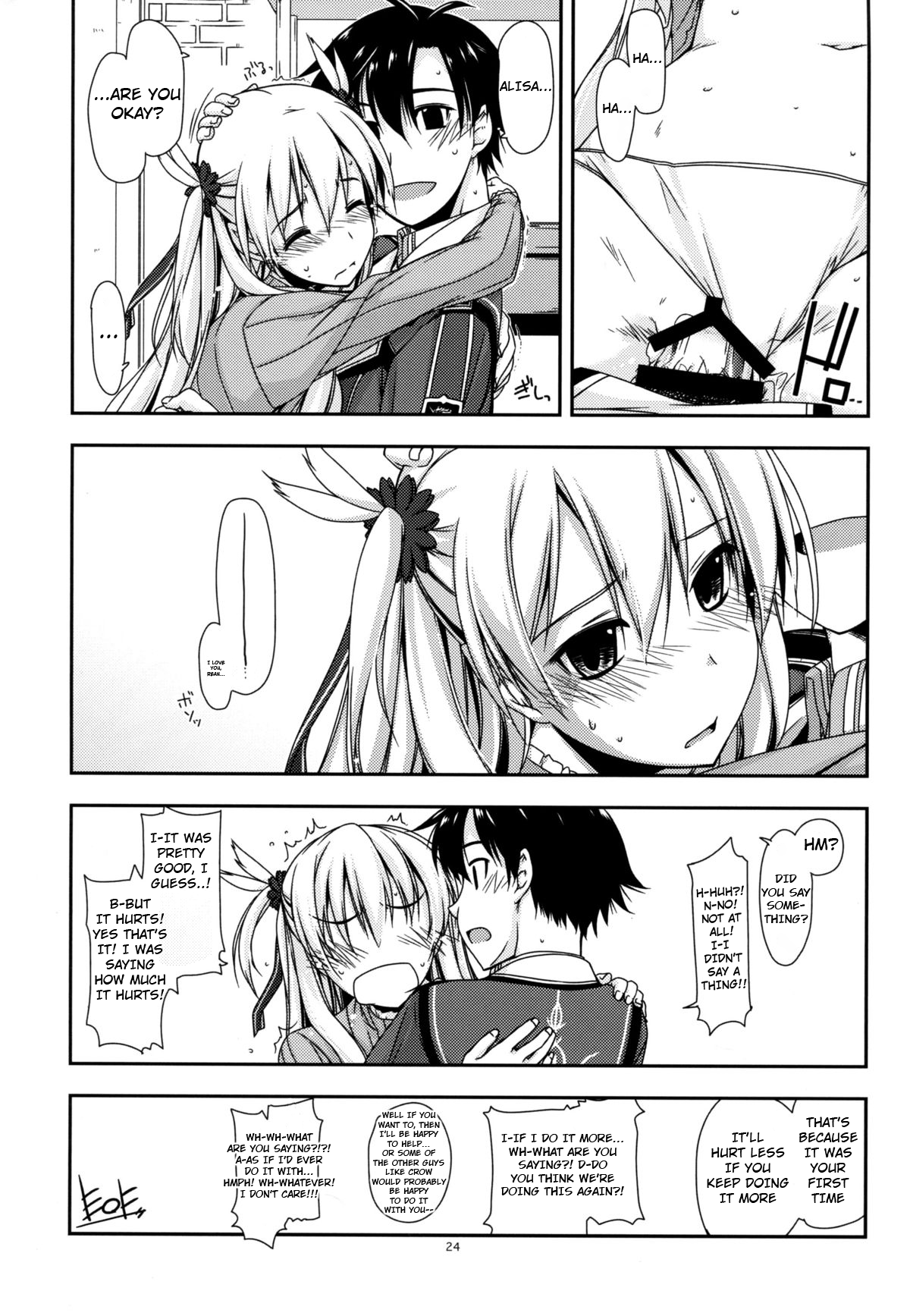 (C86) [ANGYADOW (Shikei)] Alisa Ijiri (The Legend of Heroes: Sen no Kiseki) [English] Bildnummer 23