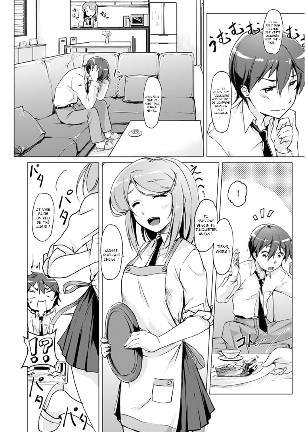 [Tokinobutt] Ecchi Shitara Irekawacchatta!? | On a échangé nos corps après avoir baisé ?! Ch. 1-2 (COMIC Ananga Ranga Vol. 26) [French] [La sainte Perv'] image number 39