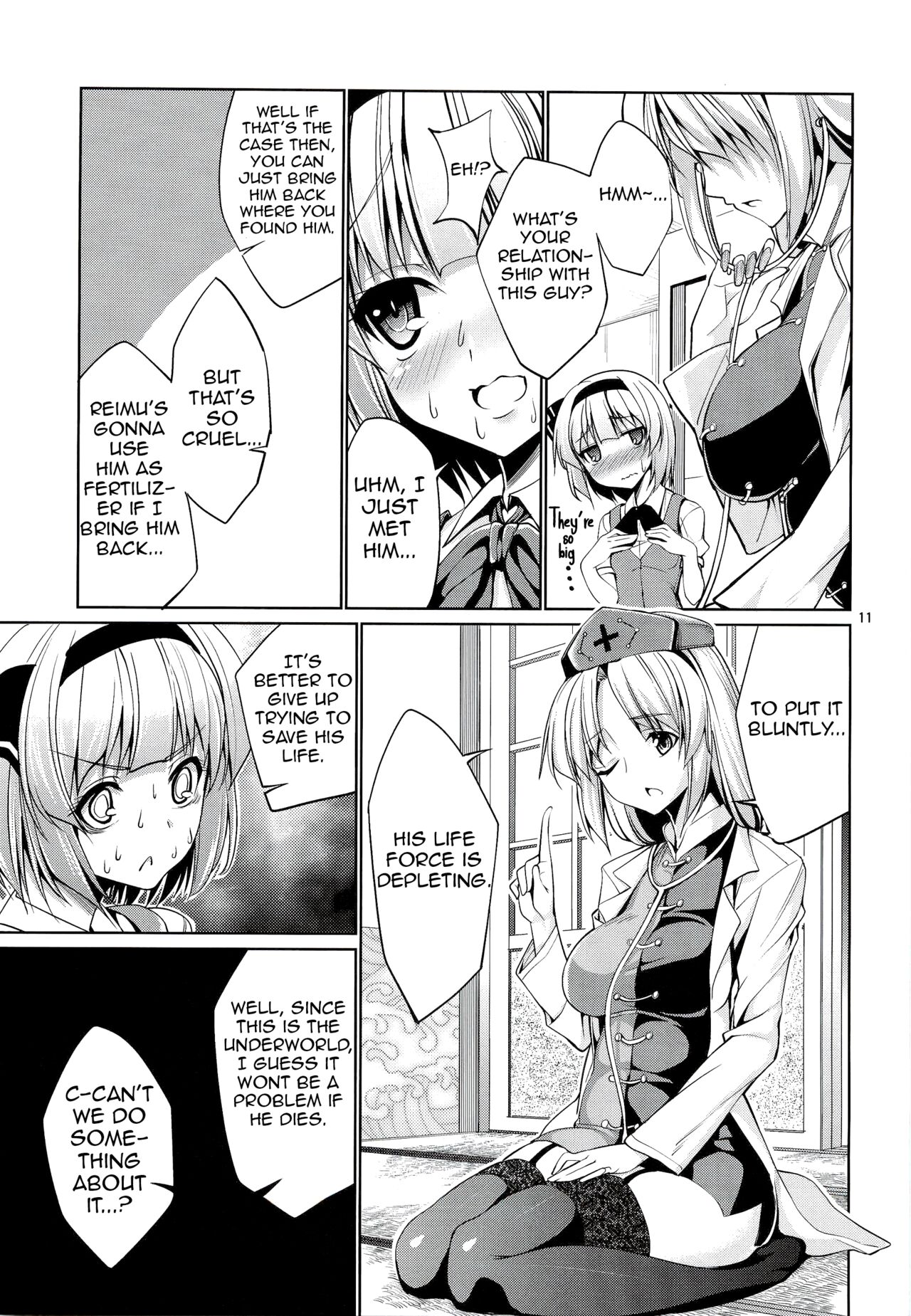 (Reitaisai 9) [Coffee Maker (TEL)] Touhou Youengi ~Youmu ni Hirotte morau Hon~ (Touhou Project) [English] [Shiririn] image number 10