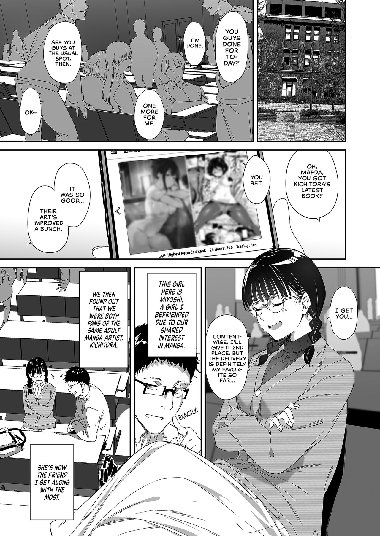 [Ringoya (Alp)] Otaku Tomodachi to no Sex wa Saikou ni Kimochi Ii | Sex with Your Otaku Friend is Mindblowing [English] [WataTL & head empty] [Decensored] [Digital] imagen número 2