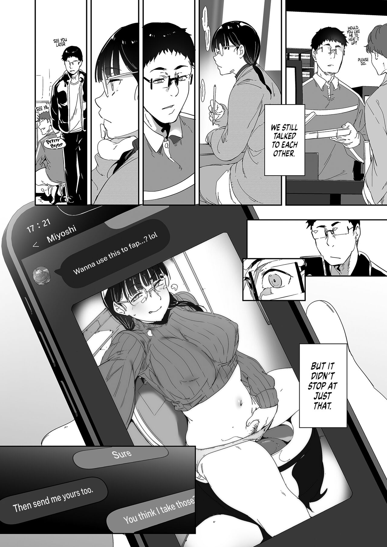 [Ringoya (Alp)] Otaku Tomodachi to no Sex wa Saikou ni Kimochi Ii | Sex with Your Otaku Friend is Mindblowing [English] [WataTL & head empty] [Decensored] [Digital] imagen número 33