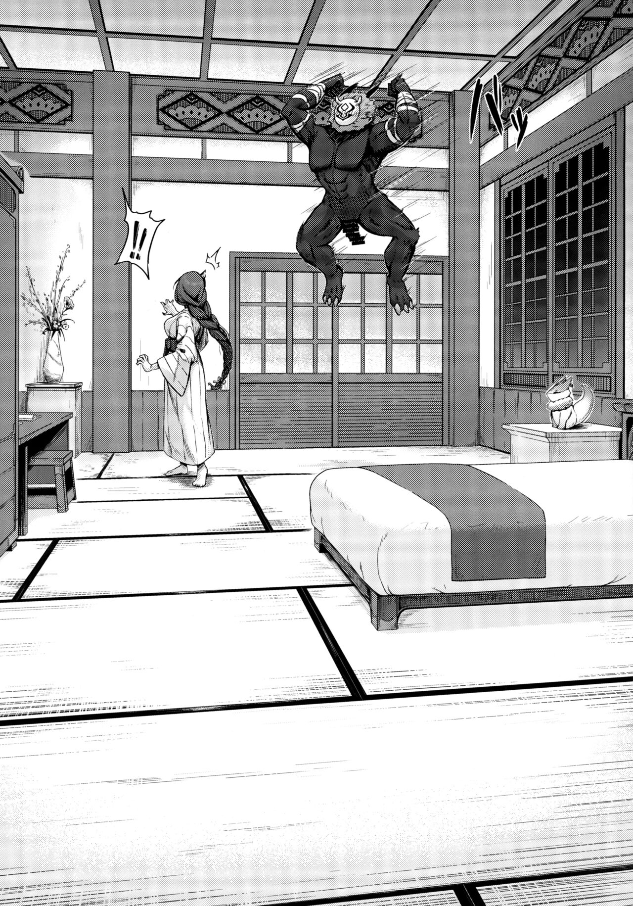 (C101) [Nanaya (Nao)] Kage-chan to Deka Churl (Genshin Impact) [Chinese] [无毒汉化组] изображение № 8