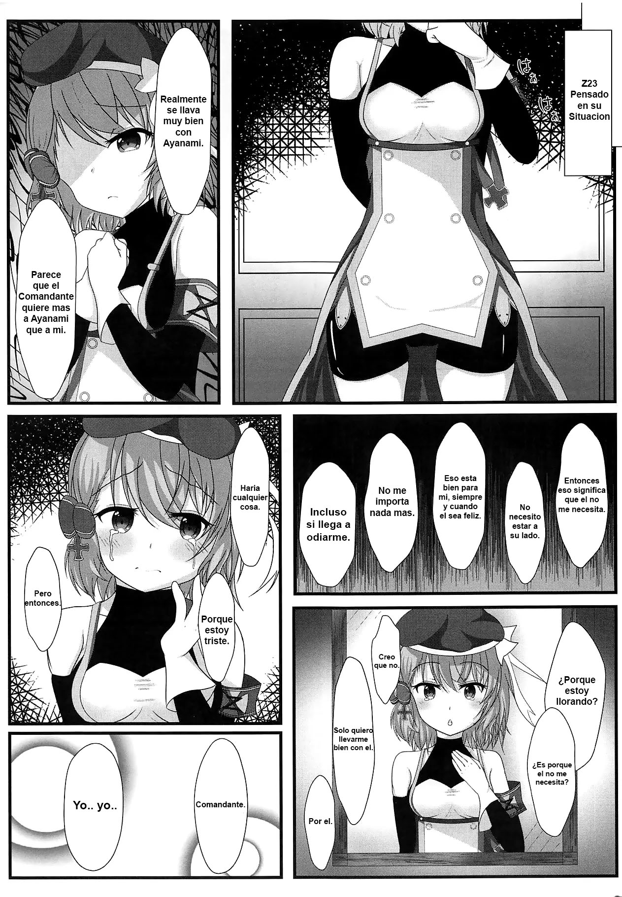 (COMIC1☆15) [Bakuhatsu Market (Minato Akira)] Shikikan wa Hontou ni Shikata ga Nai desu ne | My Commander is Truly a Lost Cause (Azur Lane) [Spanish] [Gato Oscuro] 5eme image