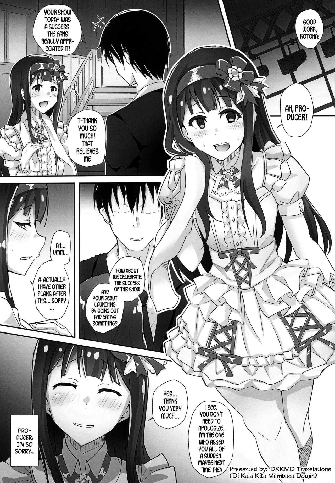 (C96) [LogiUni (Niracha)] Hontou no Watashi | The Real Me (THE IDOLM@STER MILLION LIVE!) [English] [DKKMD Translations] 画像番号 2