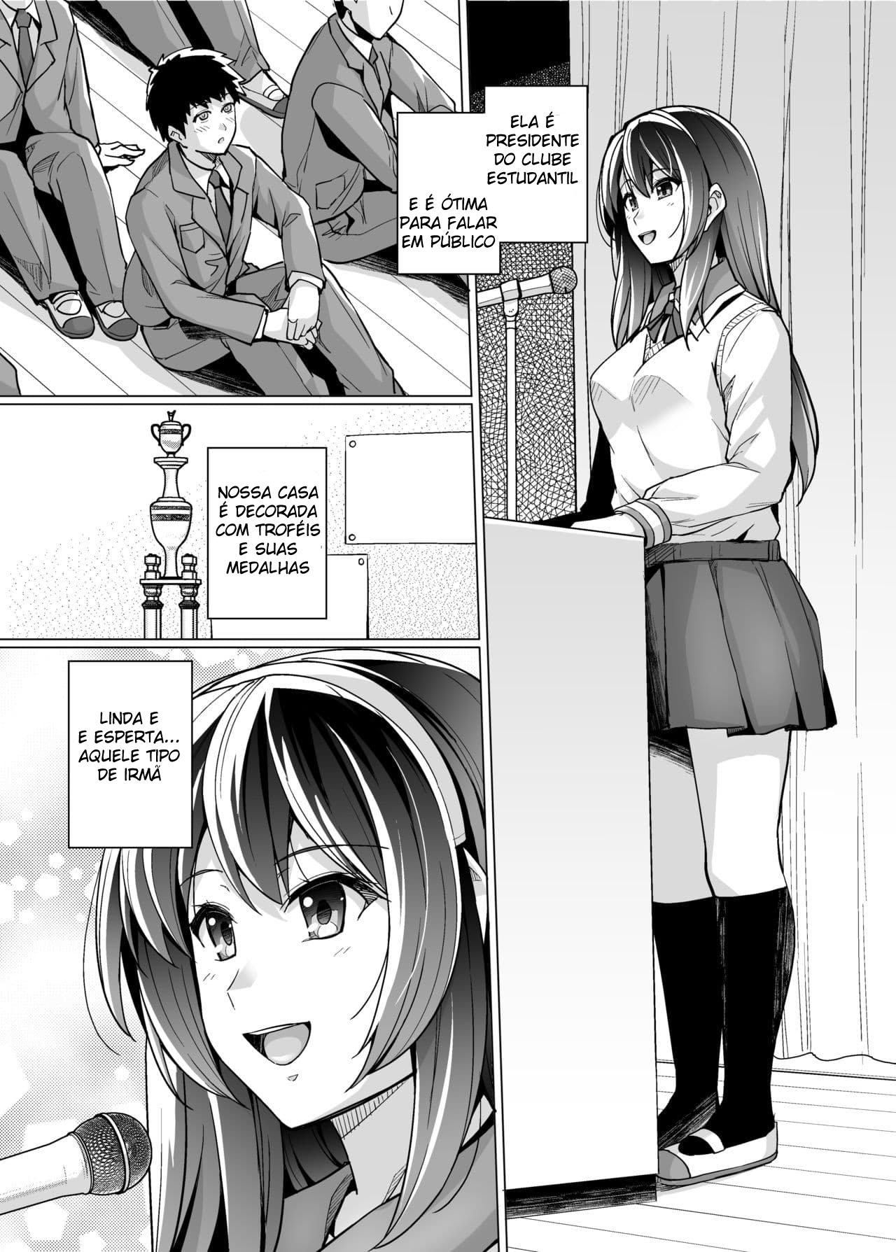 [Royal Bitch (Haruhisky)] Ane Wa Oyaji Ni Dakareteru | Minha Irmã Dorme Com o Meu Pai [Portuguese-BR] [Decensored] [Digital] imagen número 3