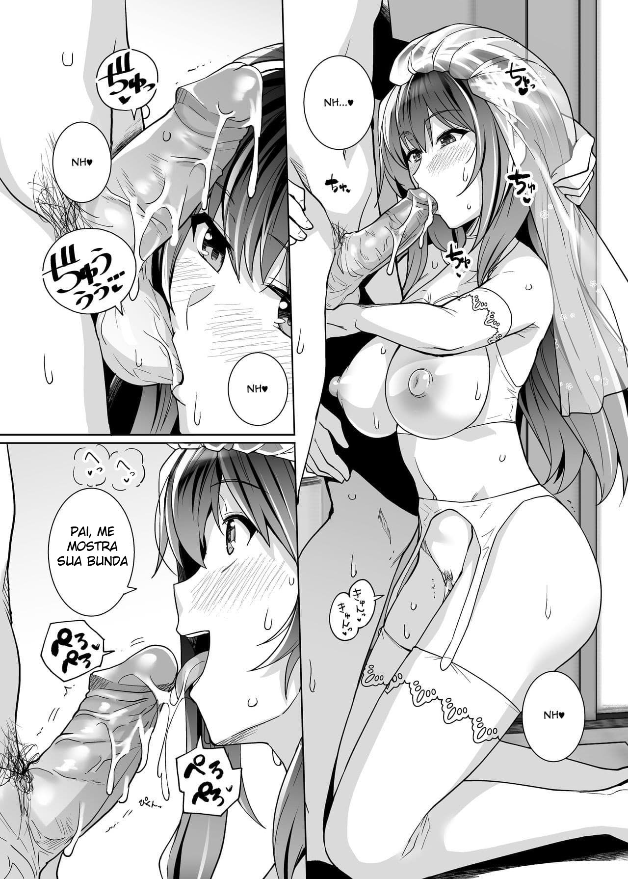 [Royal Bitch (Haruhisky)] Ane Wa Oyaji Ni Dakareteru 2 | Minha Irmã Dorme Com o Meu Pai 2 [Portuguese-BR] [Decensored] [Digital] imagen número 59