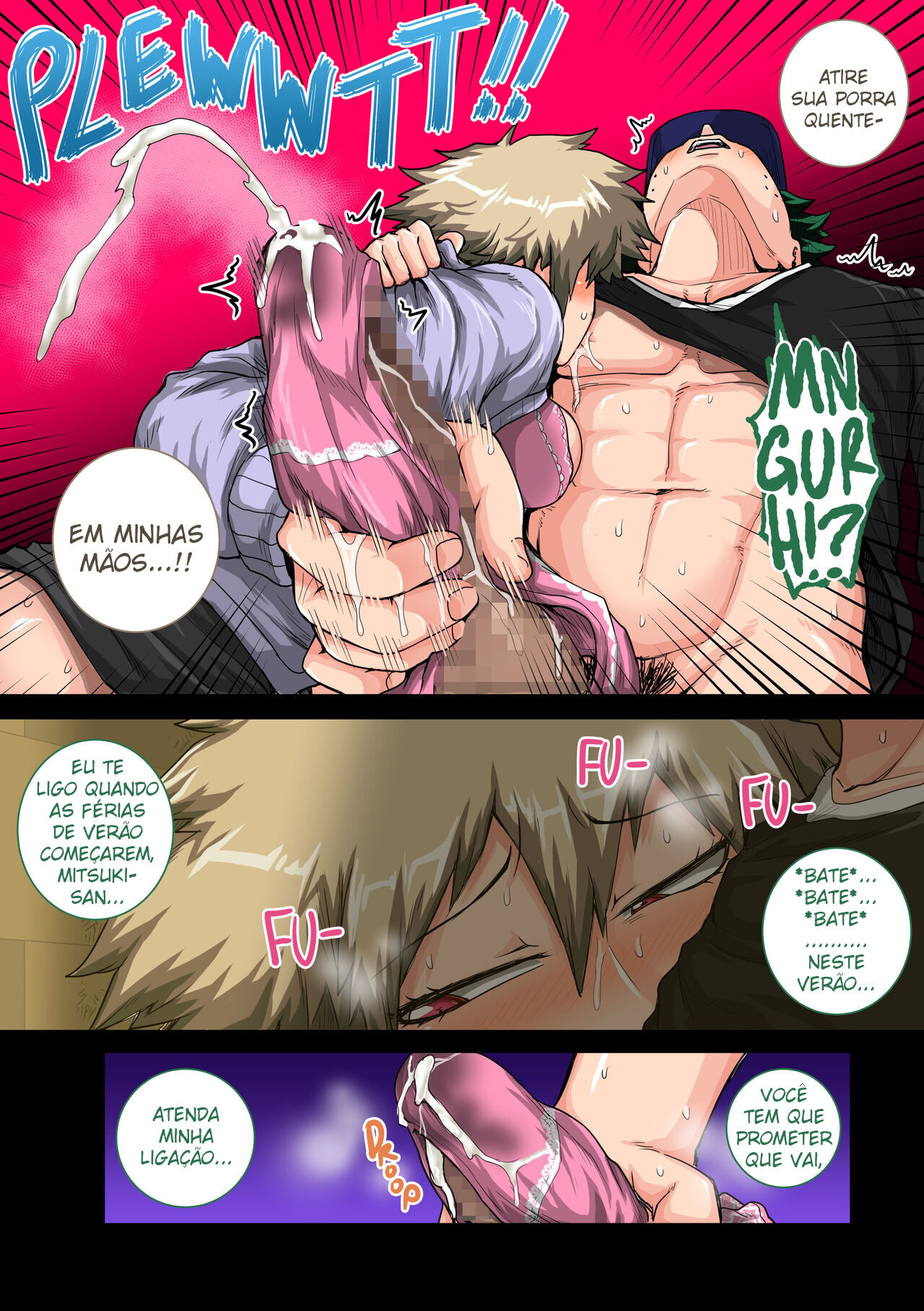 [Juicebox Koujou (Juna Juna Juice)] Boku no Harem Academia Bakugou Mama to no Natsuyasumi "Chuunen" | Férias de Verão com a Mãe do Bakugo Parte 2 (Boku no Hero Academia) [Portuguese-BR] [Ican] imagen número 26